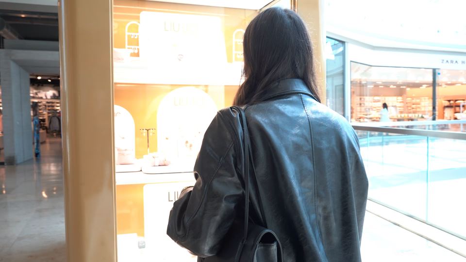 Vetrina fisica del Boutique Pod con i prodotti esposti